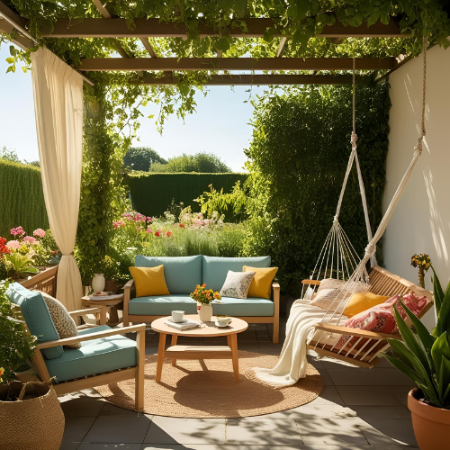 Comment créer un coin cocooning au jardin ?