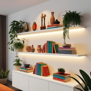 Comment décorer un mur tout blanc ?
