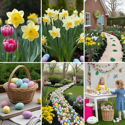 Idées d’aménagement festif pour le jardin à Pâques
