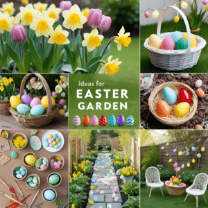 Idées d’aménagement festif pour le jardin à Pâques