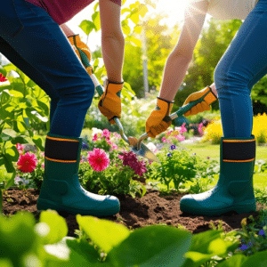Chaussures de protection pour le jardin