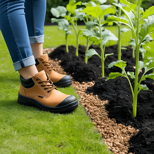 Chaussures de protection pour le jardin