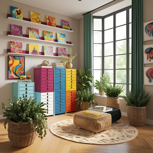 Comment créer un espace artistique chez soi ?