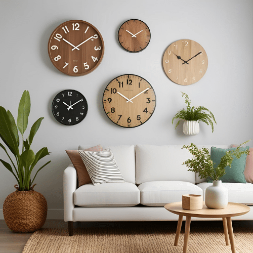 Décoration murale avec les horloges : comment créer une ambiance chaleureuse chez soi ?