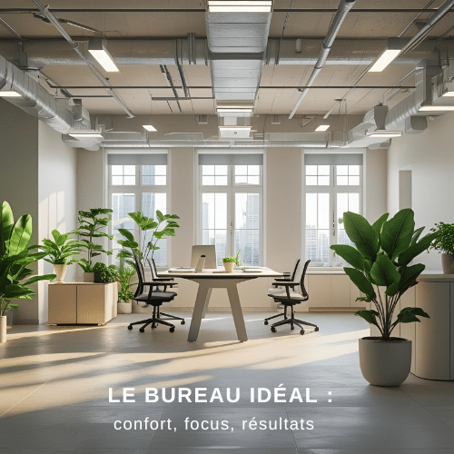 Le bureau idéal : confort, focus, résultats